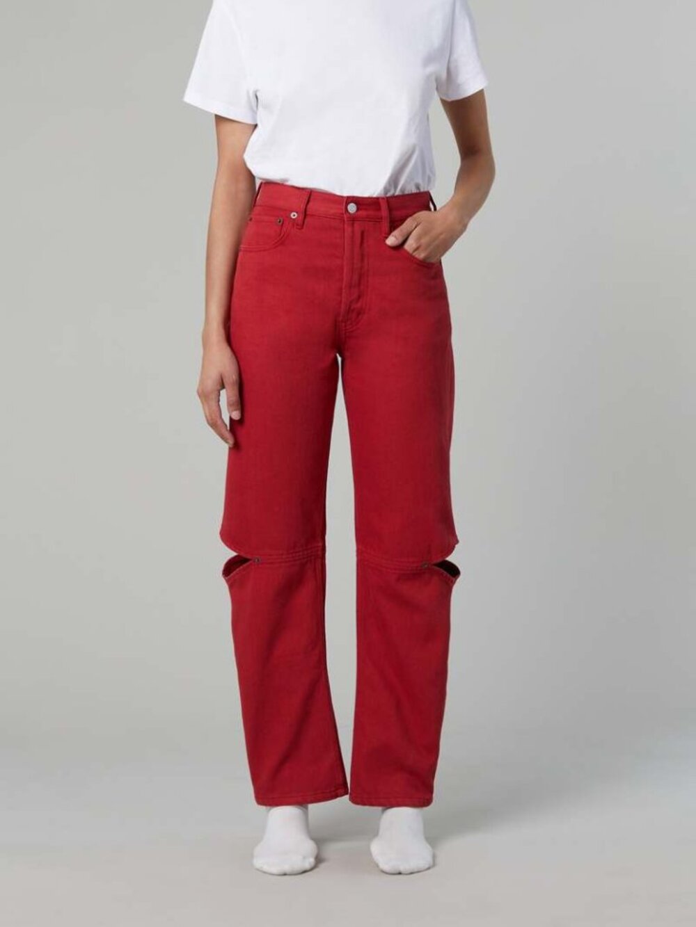 Still Here Cowgirl Jean in Brick Size 24